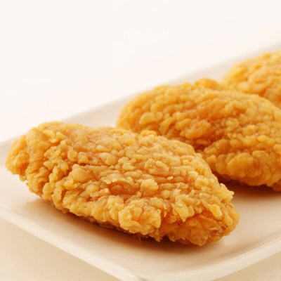 大成吮指香辣翅中2.5kg/包 香酥脆皮裹粉炸鸡油炸小吃半成品图3