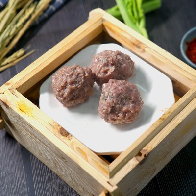 新鲜冷冻牛肉滑10斤饺子馄饨水饺馅肉丸食材调理牛肉胶速冻半成品