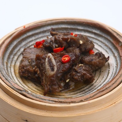 茶楼腌制黑椒牛仔骨牛肉冷冻牛排骨黑椒牛排肉半成品酒店专用5斤图3