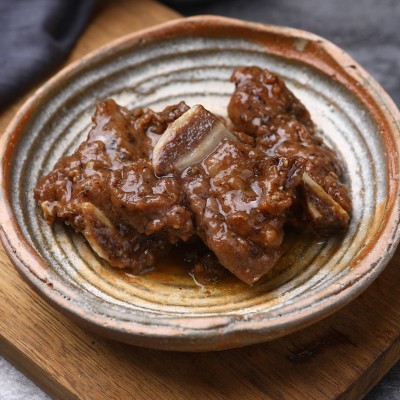茶楼腌制黑椒牛仔骨牛肉冷冻牛排骨黑椒牛排肉半成品酒店专用5斤