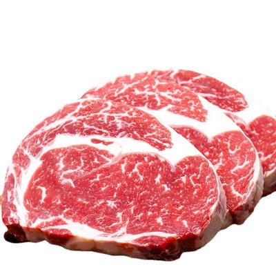 谷饲雪花牛排安格斯原切未腌健身牛肉未腌制进口现货冷冻商用批发图5