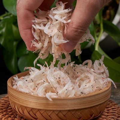淡干无盐虾皮 海鲜干货即食熟虾米儿童幼儿孕妇补钙新鲜虾皮批发图3