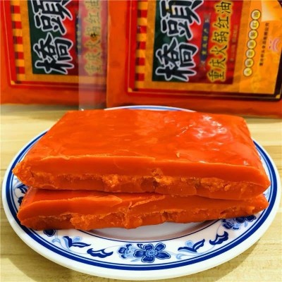 重庆地道桥头牛油老火锅底料500g袋装批发四川特产麻辣烫串串香调图4