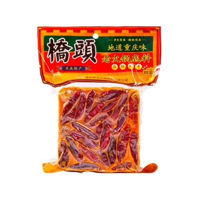 桥头老火锅底料500g袋装正宗重庆四川麻辣超辣牛油家用麻辣烫调料图5
