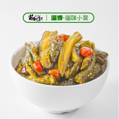 厂家供应128g清爽脆瓜条 蒜香嫩黄瓜榨菜下饭菜咸菜泡菜黄瓜条图5