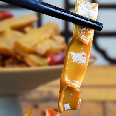 【商用】莫白头餐厅用10斤批发卤笋尖开胃凉菜下饭菜秘制脆笋即食图4