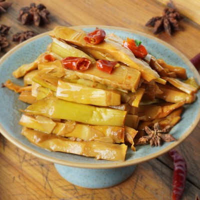 【商用】莫白头餐厅用20斤批发卤笋尖开胃凉菜下饭菜 200g/袋图3