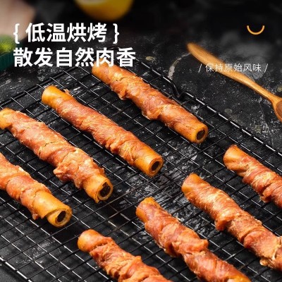狗狗磨牙棒鸡鸭肉缠牛皮夹心卷幼犬中小型犬狗零食骨头耐咬宠物零图3