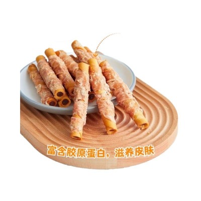 狗狗磨牙棒鸡鸭肉缠牛皮夹心卷幼犬中小型犬狗零食骨头耐咬宠物零图5