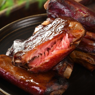 四川特产排骨香肠农家手工自制麻辣脆骨烟熏腊肠500克/袋批发代发图4