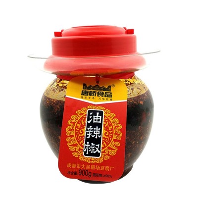 批发四川唐桥牌红油辣子辣椒蘸水辣椒油凉拌菜拌面川菜调料900克图5