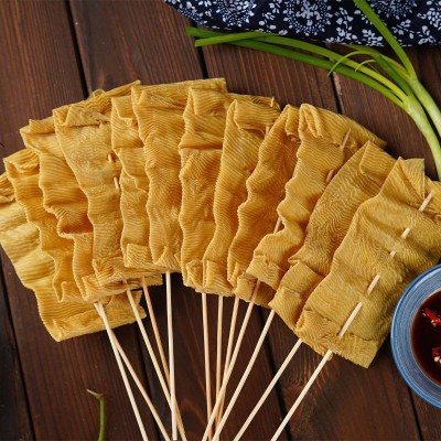 干货豆皮豆干串豆腐串麻辣烫火锅关东煮食材厂家批发销售图3