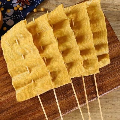 干货豆皮豆干串豆腐串麻辣烫火锅关东煮食材厂家批发销售图5
