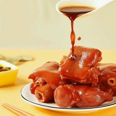 包邮口口巧大块卤猪蹄熟食休闲小吃下酒菜红烧猪蹄即食筋骨酱肘子图4