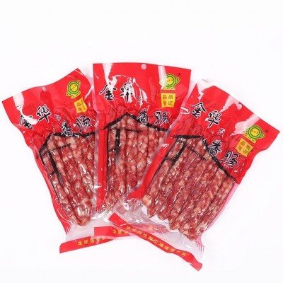 广式腊肠特产农家里猪肉香肠200g 农家过年风干年货广式腊肠香肠图2