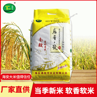 海安当季新米大米 口感软糯米质饱满软香大米 厂家供应图2