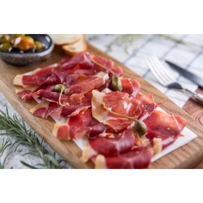 西班牙火腿绿标伊比利亚黑蹄36-48个月图5