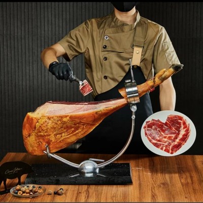 西班牙火腿片50g伊比利亚黑猪火腿切片黑标真空包装生吃即食图3