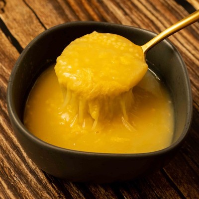 小米批发 黄土妈妈米脂黄小米 5斤布袋装 2024年新米 陕北油小米图3