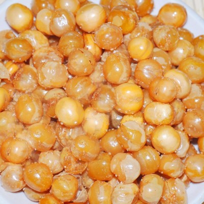 孟柳KTV酒店饭店商用批发30斤6包香辣烤牛肉味香酥黄金豆油炸豌豆图3