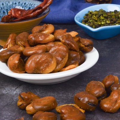 孟柳4斤大包熟KTV饭店批发散装牛肉香辣味香酥蚕豆兰花豆油炸馋豆图3