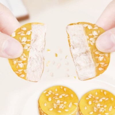 现货包邮冻干冰糖山药香脆清甜零食独立包装网红零食冻干小食品图2