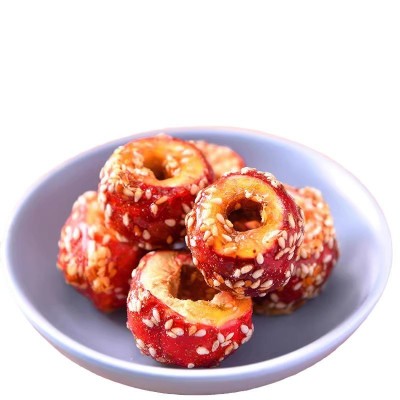 老北京冻干冰糖葫芦空心山楂无核酥脆特产零食小吃休闲食品冻干山图5