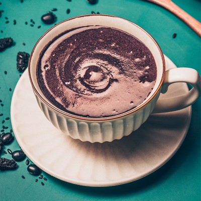 黑芝麻山药人参粉两罐礼盒装 饱腹即食冲泡代餐营养粉早餐送礼佳图3