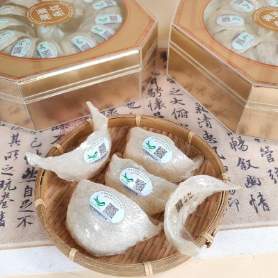 印尼100克装溯源码燕窝龙牙盏礼盒 足干雨季金丝燕燕盏孕妇级燕窝图2