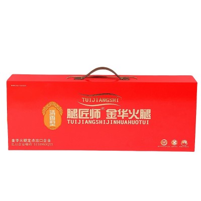 金华火腿5-6斤火腿整腿礼盒节日商务手提送礼大火腿整腿厂家批发图5