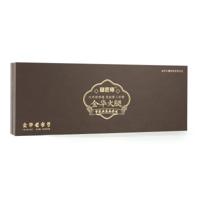 金华火腿高端木纹礼盒装土特产年货商务企业送礼农家腌制特产火腿图5