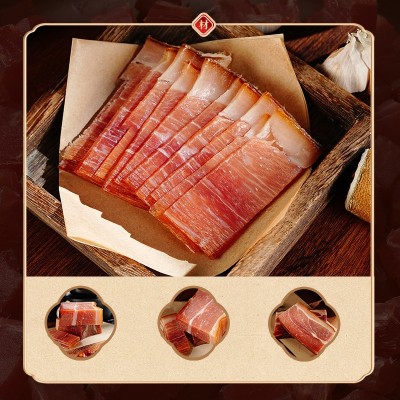 中华老字号金贸金华火腿芯油中方切片三年老火腿浙江土特产腌笃鲜图2