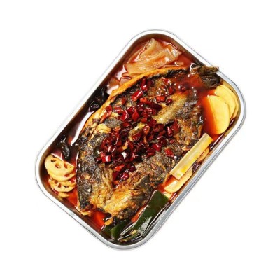 清江烤鱼非鮰鱼火锅纸上整条烤鱼装加热即食半成品菜商用批发外卖图5