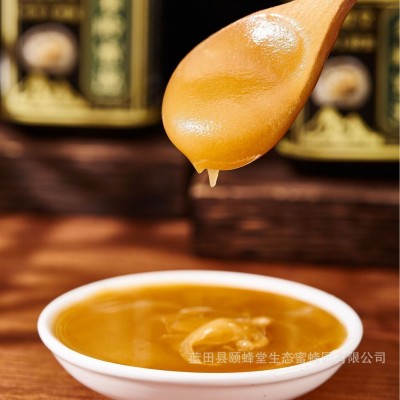 陕西秦岭原产老式蜂箱中蜂巢蜜压榨土蜂蜜图3