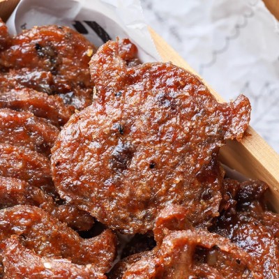 炭烤牛肉脯黑椒手撕牛肉干独立小包装高蛋白休闲解馋零食厂家直发图3