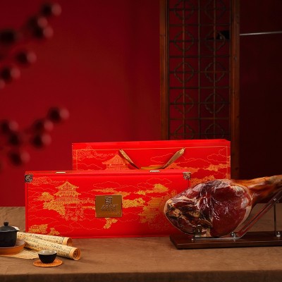 名门匠师金华火腿礼盒整腿礼盒装春节礼品礼盒送礼大礼包年货礼盒图3