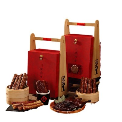 名门匠师川味腊味礼盒腊肉年货礼盒春节大礼包过年礼品团购批发图5