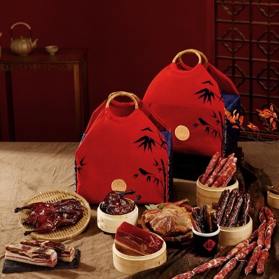 名门匠师名门盛宴8口味腊味礼盒腊肉年货礼盒装春节大礼包过年礼图5