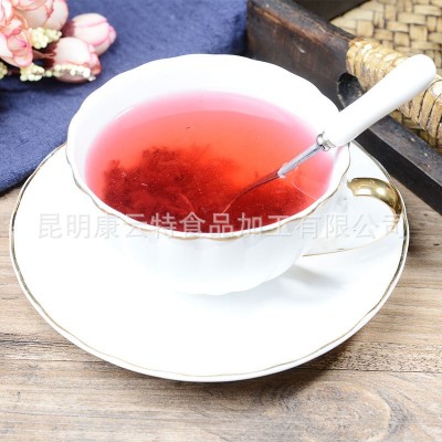 康云特食用洛神花酱馅料5kg玫瑰茄鲜花馅料月饼糕点烘焙原料果酱图5