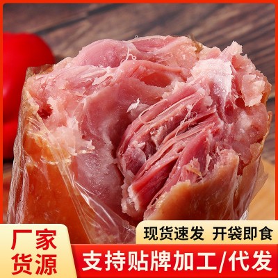 现货批发开袋即食火腿肠青岛老火腿炉里香300g香肠350g猪腱子肉肠图2