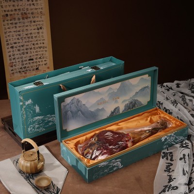 名门匠师金华火腿礼盒整腿礼盒5.5斤春节礼品年货礼盒大礼包图2