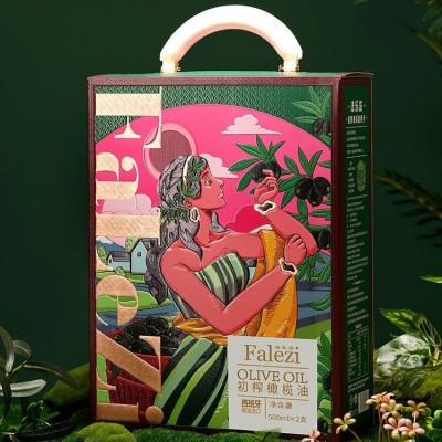 法乐兹初榨橄榄油礼盒750ml*2瓶食用油节日送礼员工福利图5
