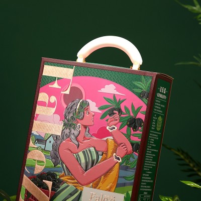 法乐兹初榨橄榄油礼盒750ml*2瓶食用油节日送礼员工福利图3