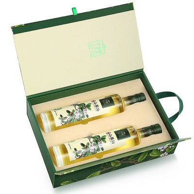 千岁好有机山茶油500ml*2礼盒装 福利团购压榨一级 绿色食品认证图5