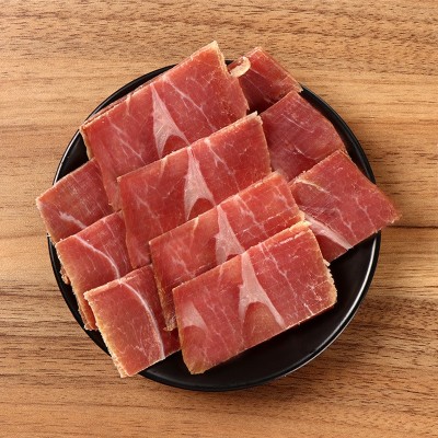 浙江厂家直供浙江金莘火腿批发全精火腿切片7.5KG箱装礼盒装图2