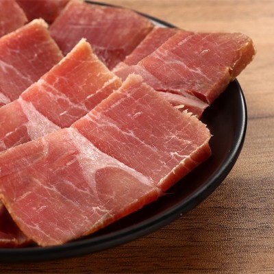 浙江厂家直供浙江金莘火腿批发全精火腿切片7.5KG箱装礼盒装图3