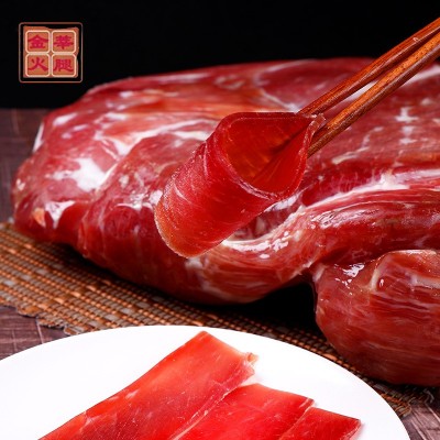 浙江火腿肉老腊肉咸肉腌制真空包装全精大块火腿肉肉质鲜嫩火腿