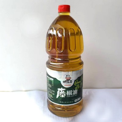 [餐饮装]帅麻婆藤椒油2.5L桶湖北特产麻油商用青花椒调味油麻椒油图4