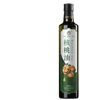 核桃油冷榨无添加植物食用油辅食500ml压榨核桃油新鲜营养图5