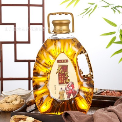 山里俏 压榨花生油5升古法酿造家用炒菜无添加植物油代发批发图2